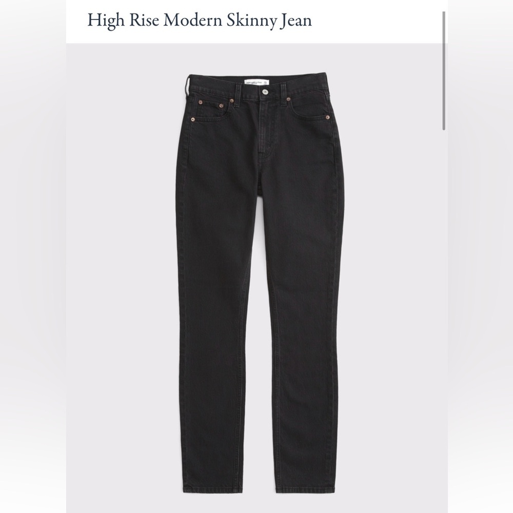 Abercrombie & Fitch The Skinny High Rise
